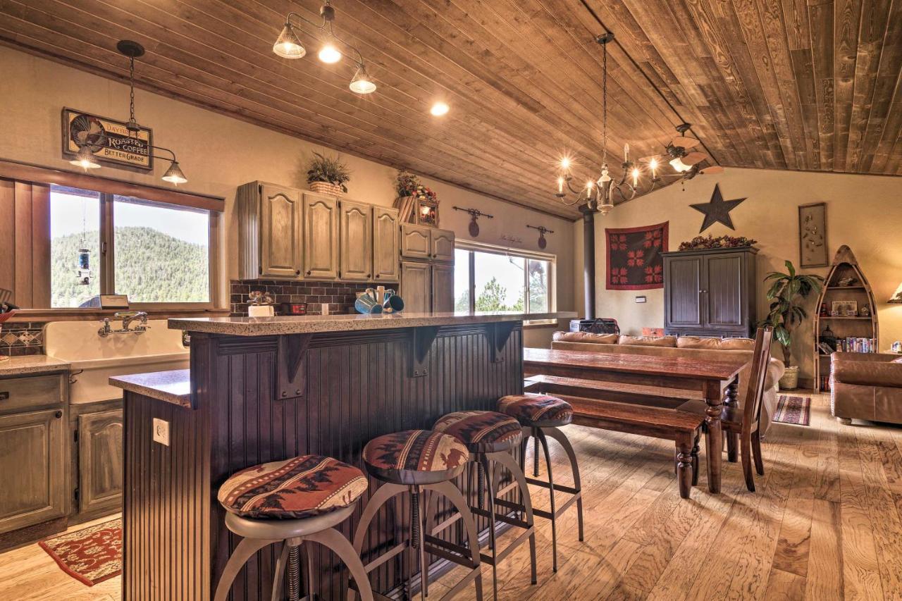 Villa Cripple Creek Mountain Getaway With Hot Tub And Views! Exterior foto
