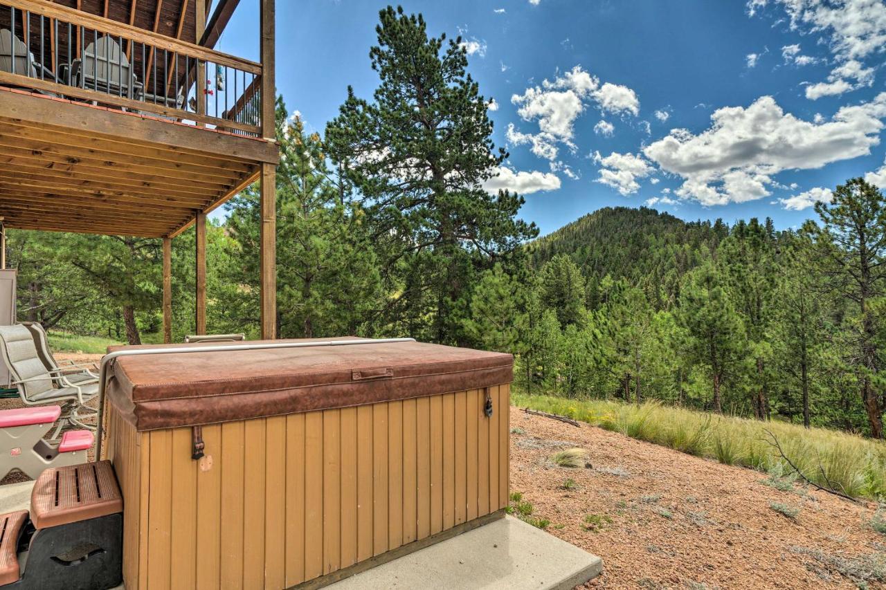 Villa Cripple Creek Mountain Getaway With Hot Tub And Views! Exterior foto
